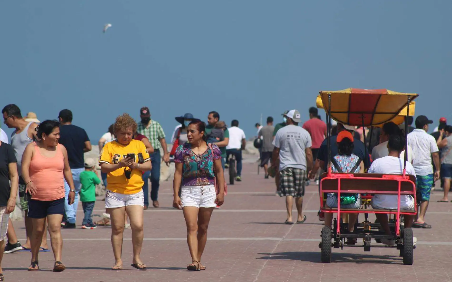 De cuánto es el gasto por familia un día en playa Miramar